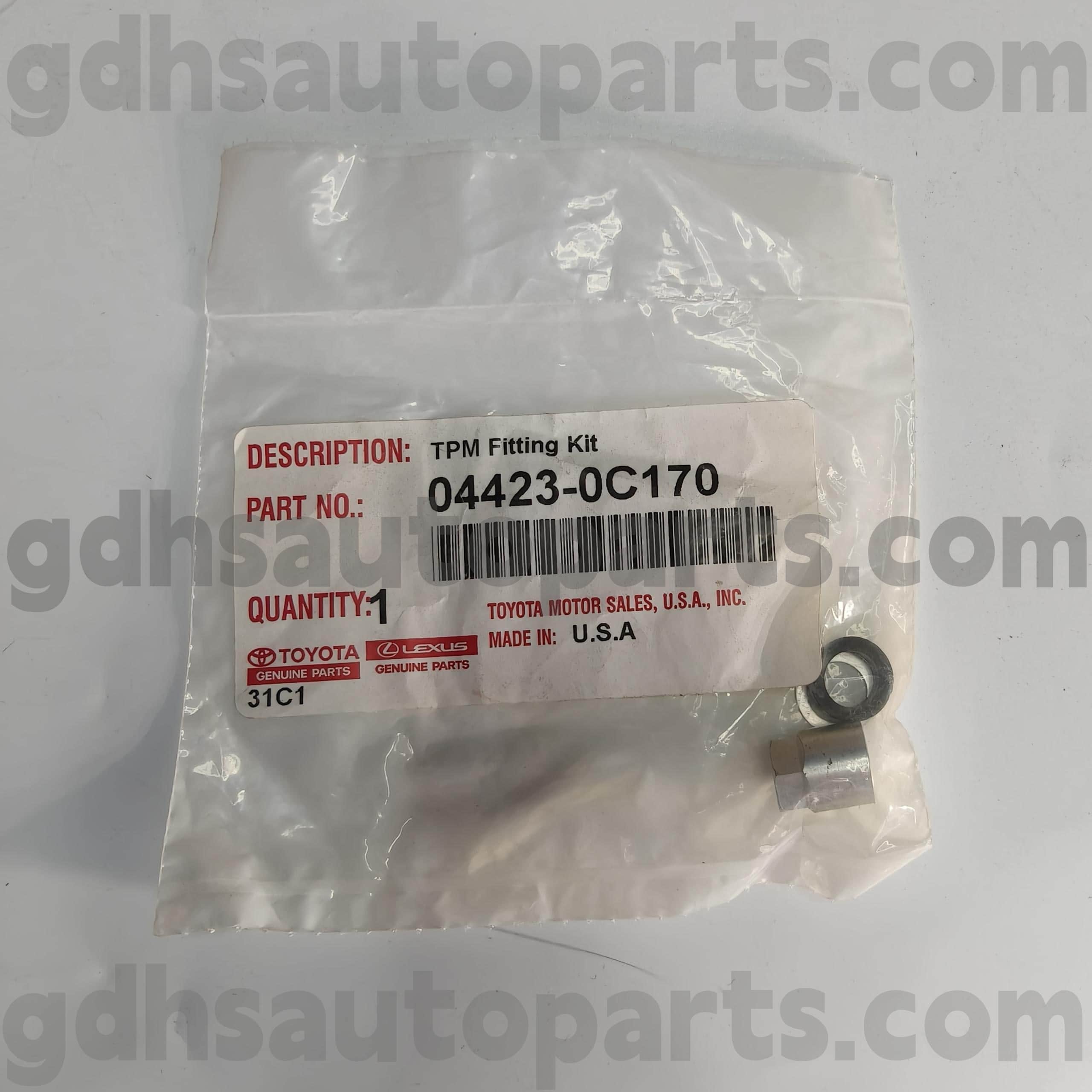 04423-0C170 Toyota Genuine Parts Valve Cap para Sienna, Highlander (NAP) Chasis no. GSL3#