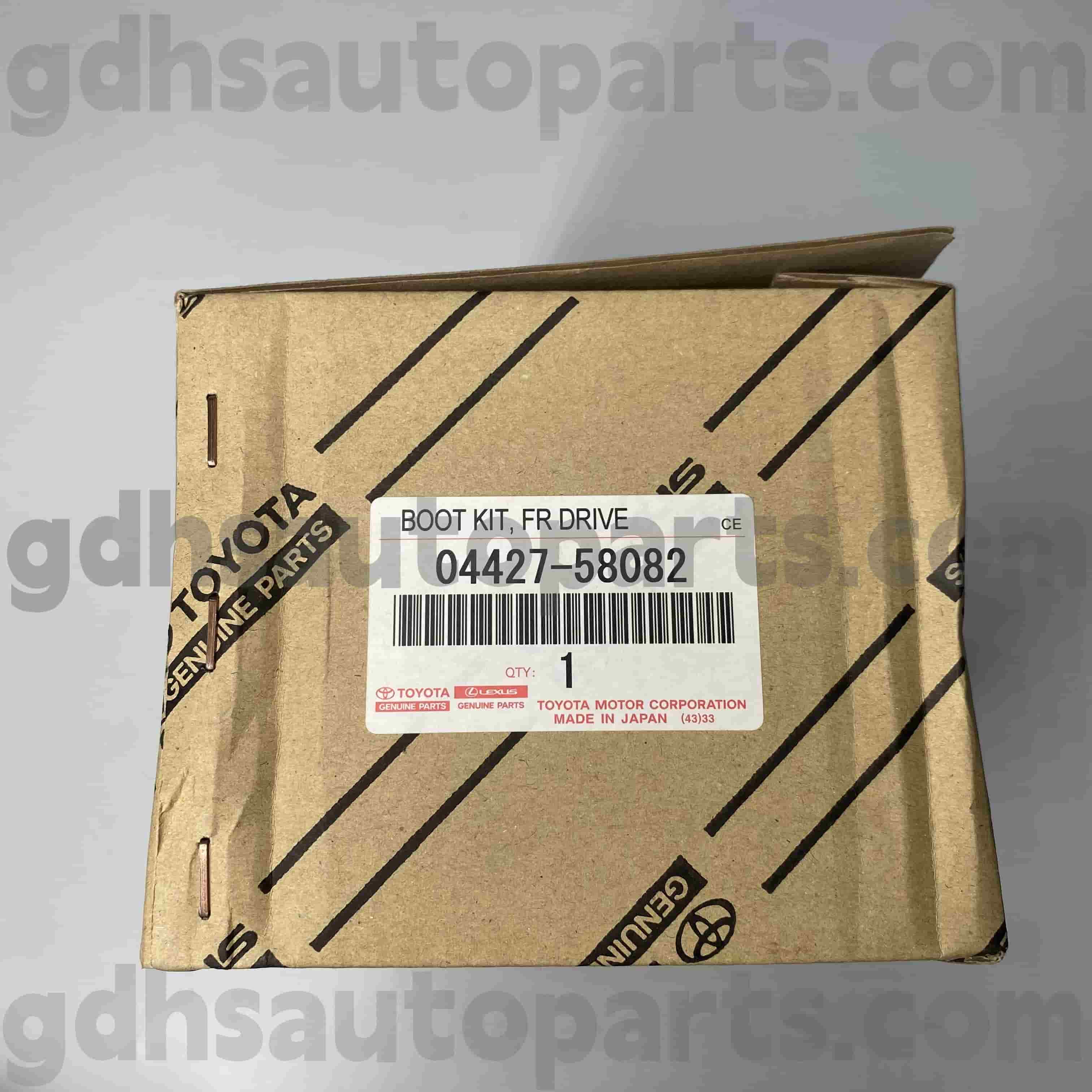 04427-58082 Toyota Piezas genuinas Botón CV del lado del pasajero delantero para el chasis Alphard no. GGH30