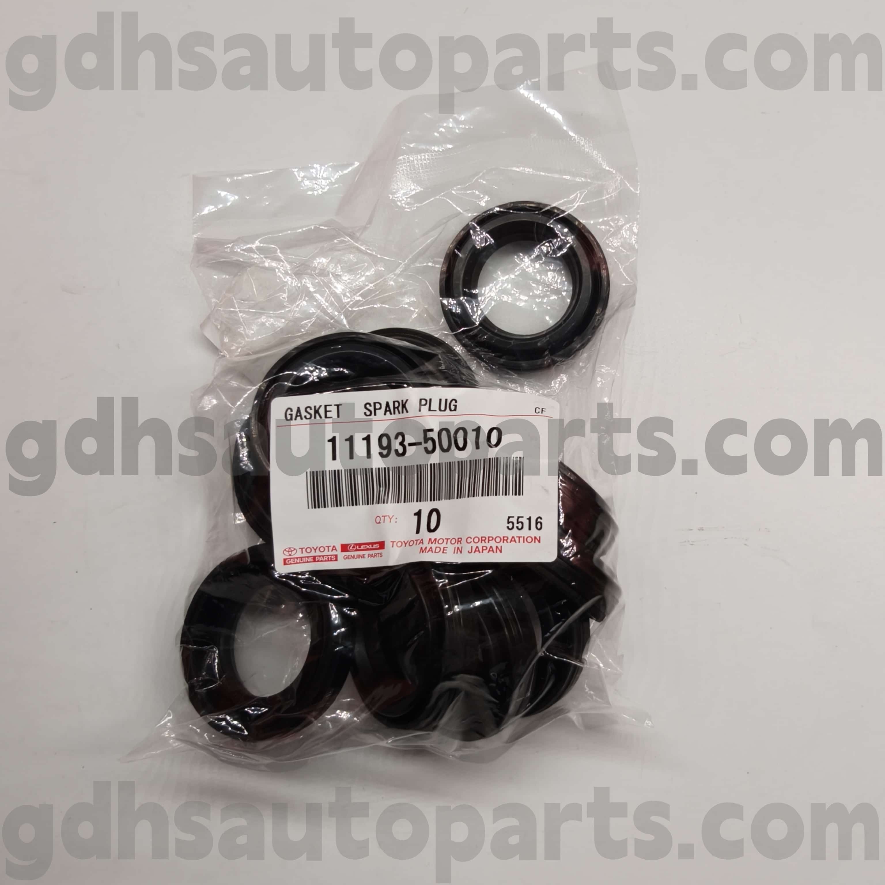 11193-50010 Toyota Piezas genuinas Sello de tubo de bujía para Lexus SC430, Lexus GS300/430 Chassis No.2uzfe..UzJ100