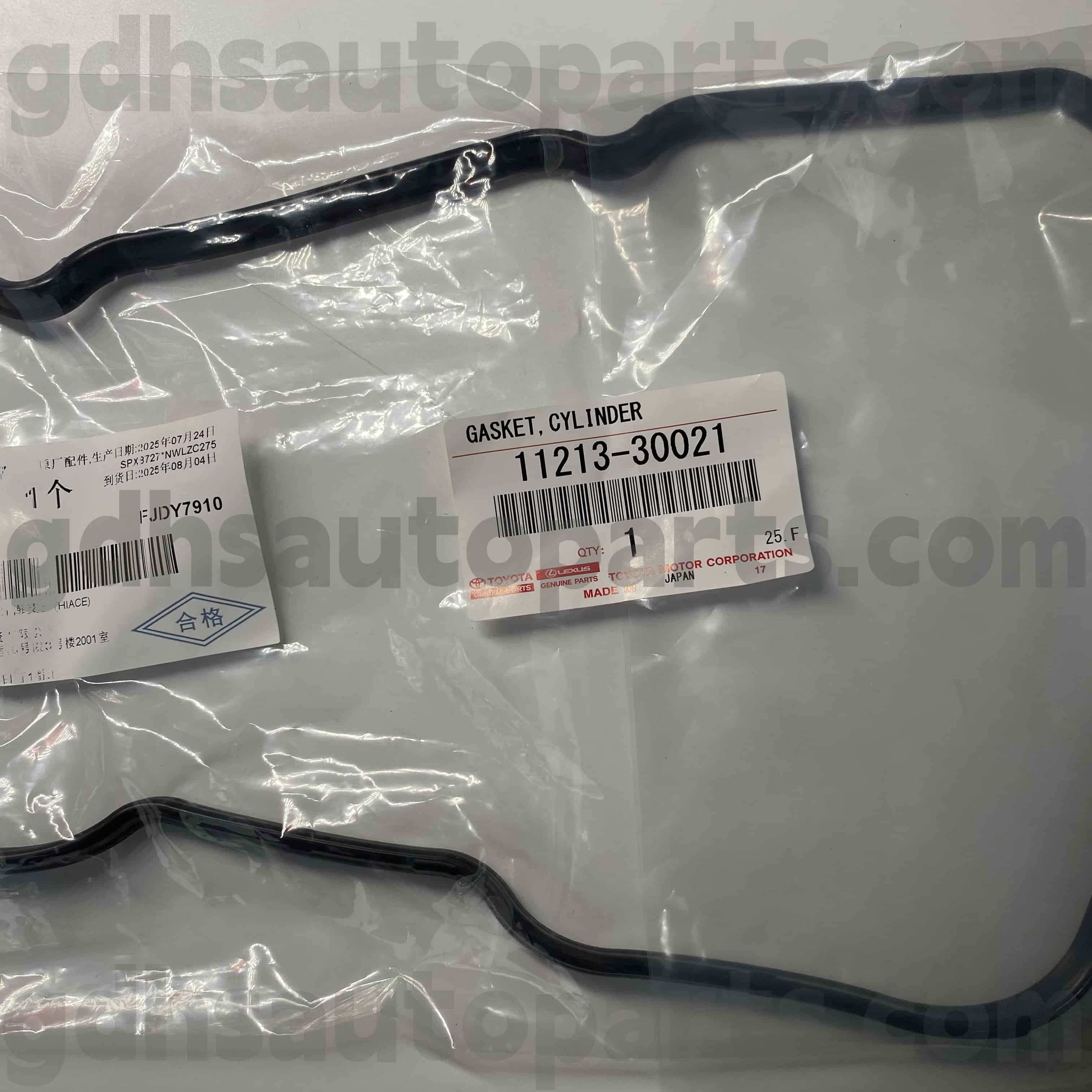 11213-30021 Toyota Piezas genuinas Válvula Válvula Anillo de goma para Land Cruiser Prado, Hiace Chassis no. 1kdftv..kdj120
