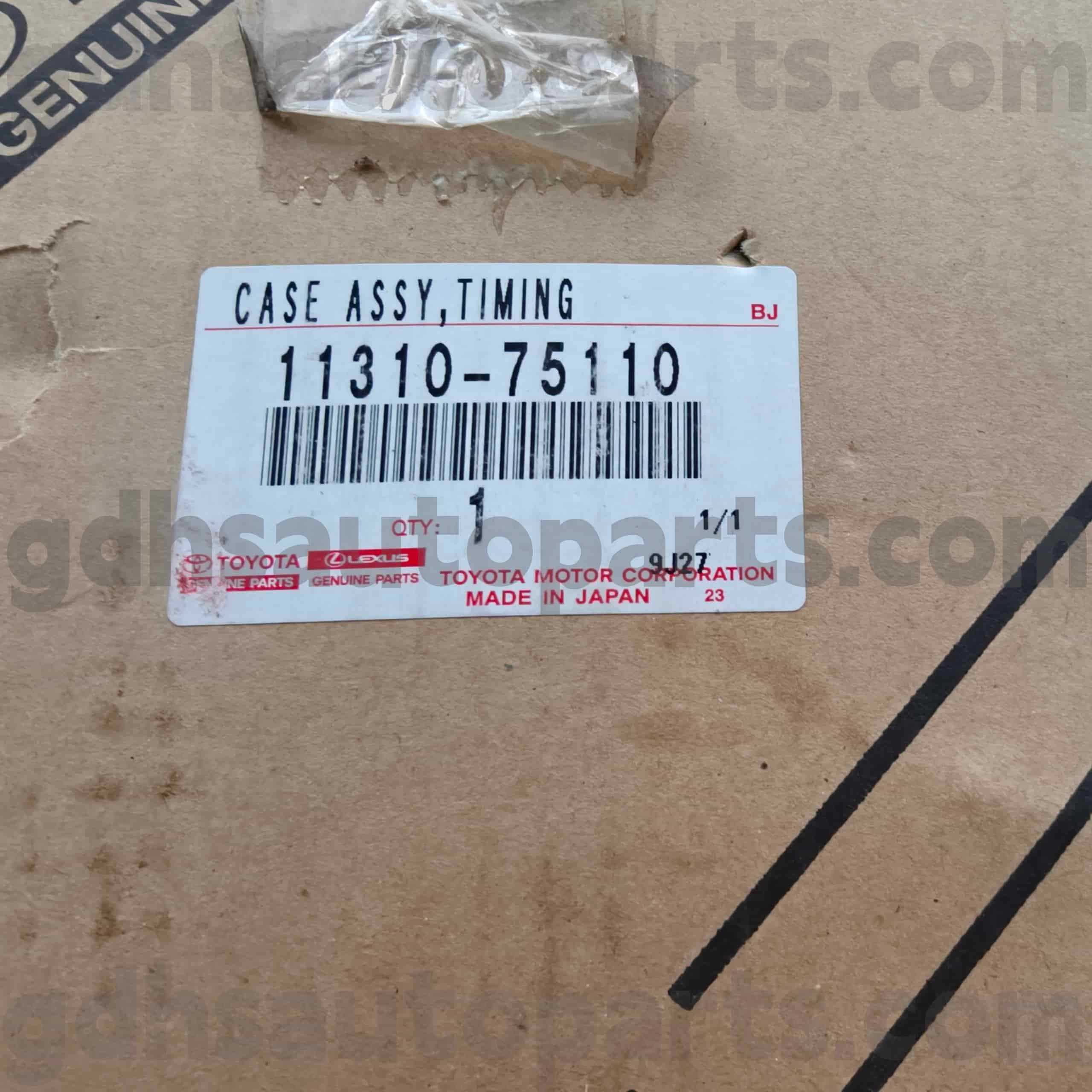 11310-75110 Cubierta de sincronización de piezas originales Toyota para LAND CRUISER PRADO, TACOMA Chasis NO.TRJ150