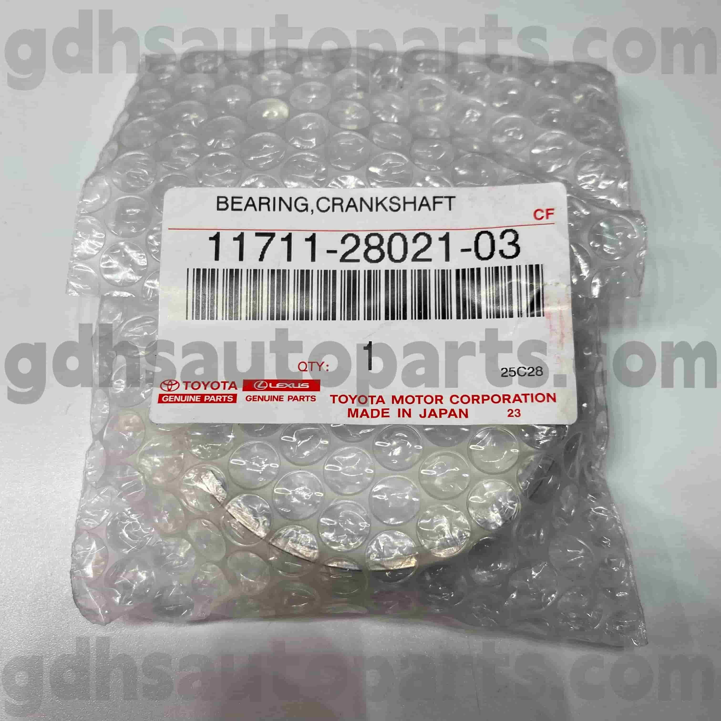11711-28021-03 Transporte del cigüeñal de las piezas originales de Toyota para HARRIER, CAMRY, chasis HARRIER NO.ACV30 ACR30