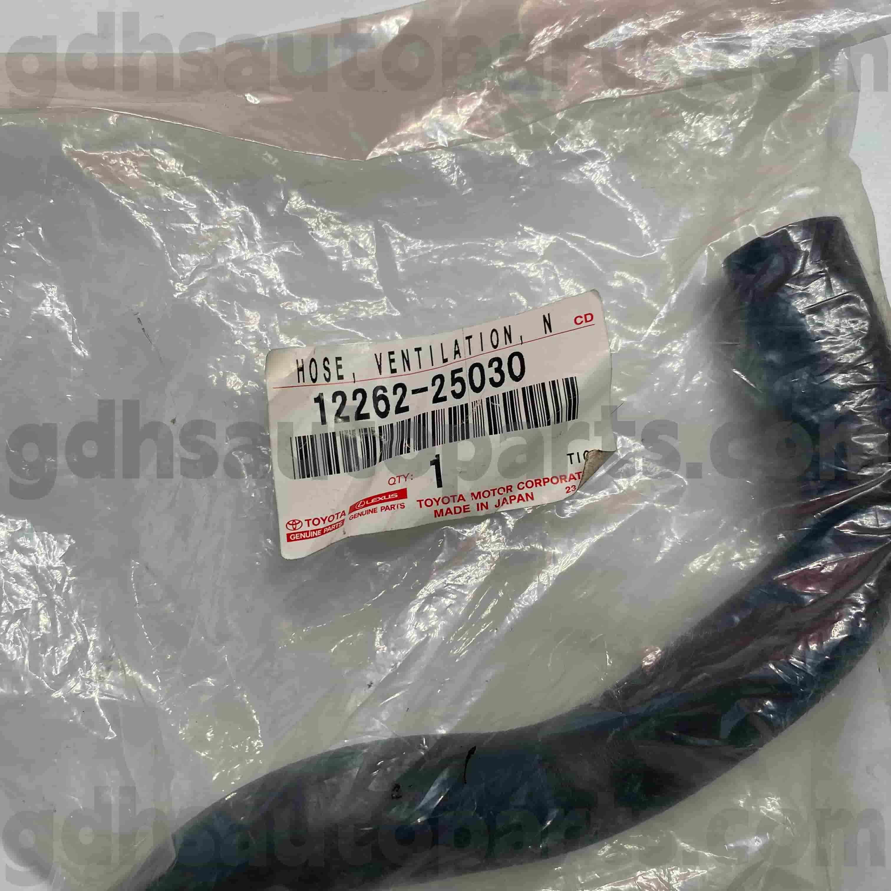 12262-25030 Tubo de escape de piezas originales Toyota para CAMRY/HYBRID, chasis RAV4 NO.AXVA70