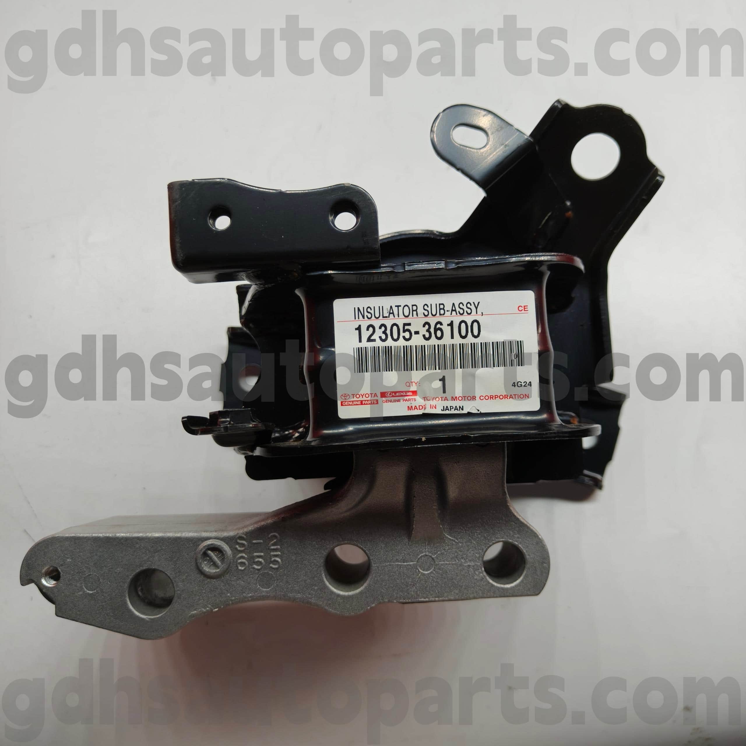 12305-36100 Soporte de motor derecho de piezas originales Toyota para chasis LEXUS RX450H/350200T NO.8ARFTS..AGL2#