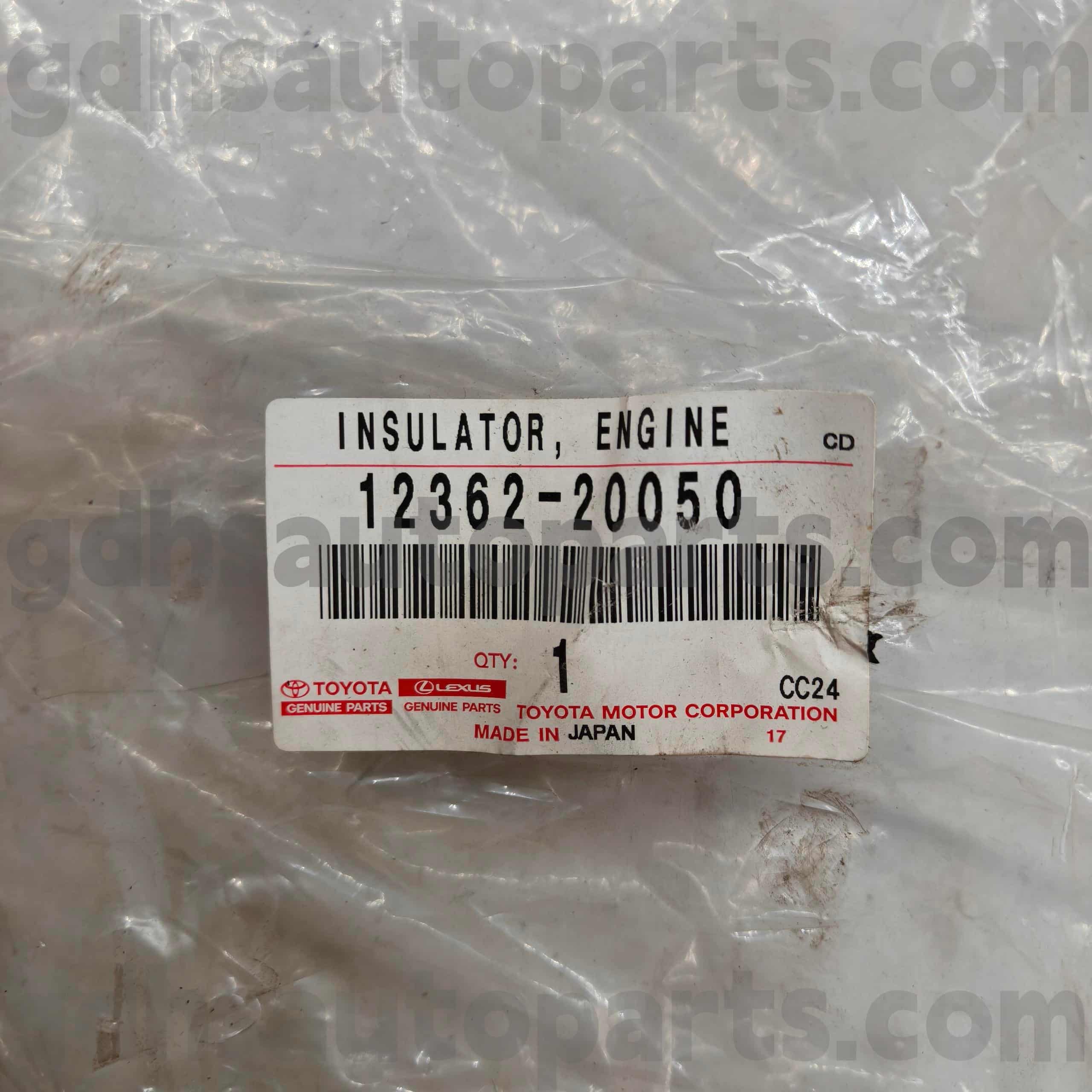 12362-20050 Soporte de motor de piezas originales Toyota para HARRIER, KLUGER L/V, LEXUS RX300/330/350 Chasis NO.MCU35