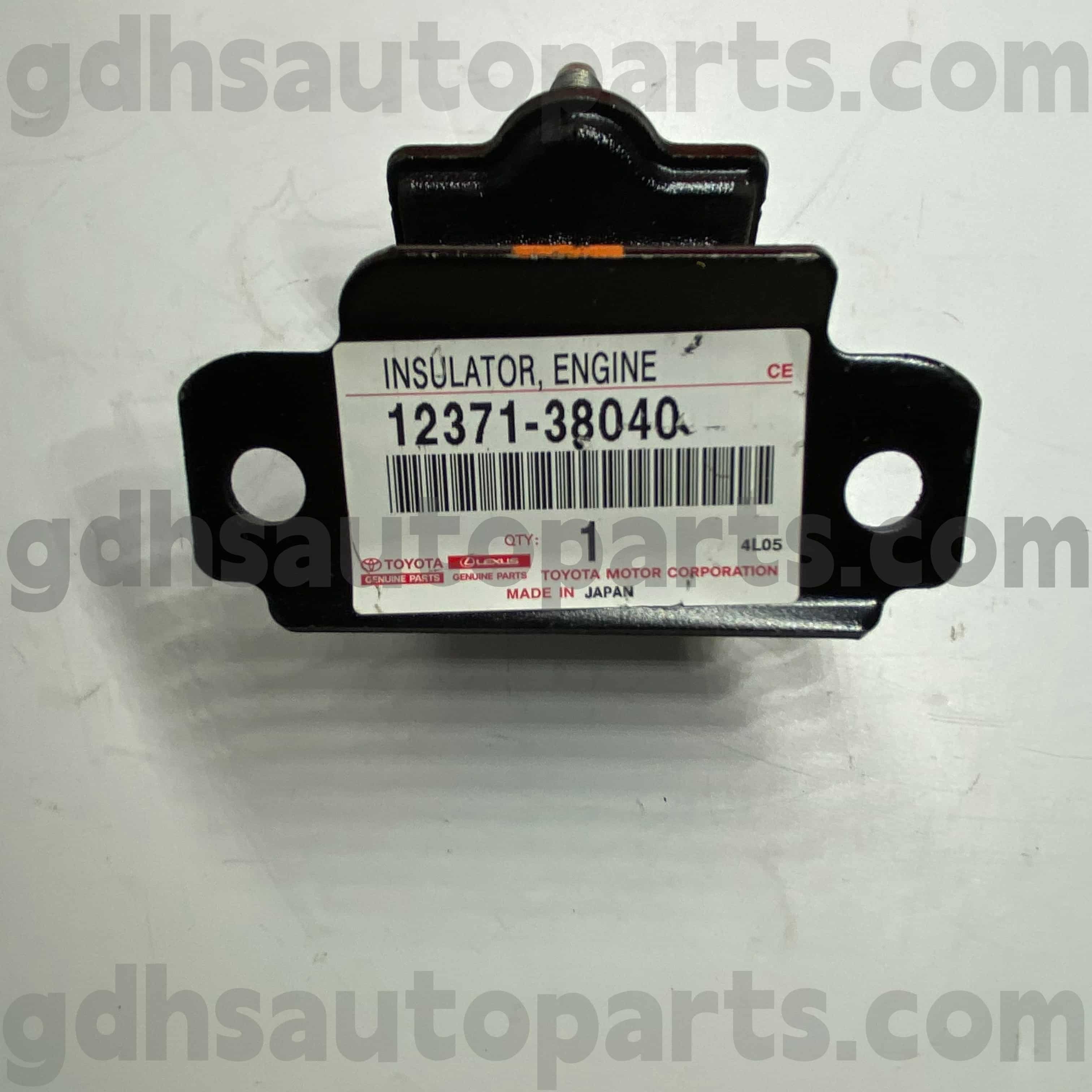 12371-38040 Soporte de transmisión de piezas originales Toyota para chasis LEXUS LS600H/600HL NO.2URFSE UVF4#