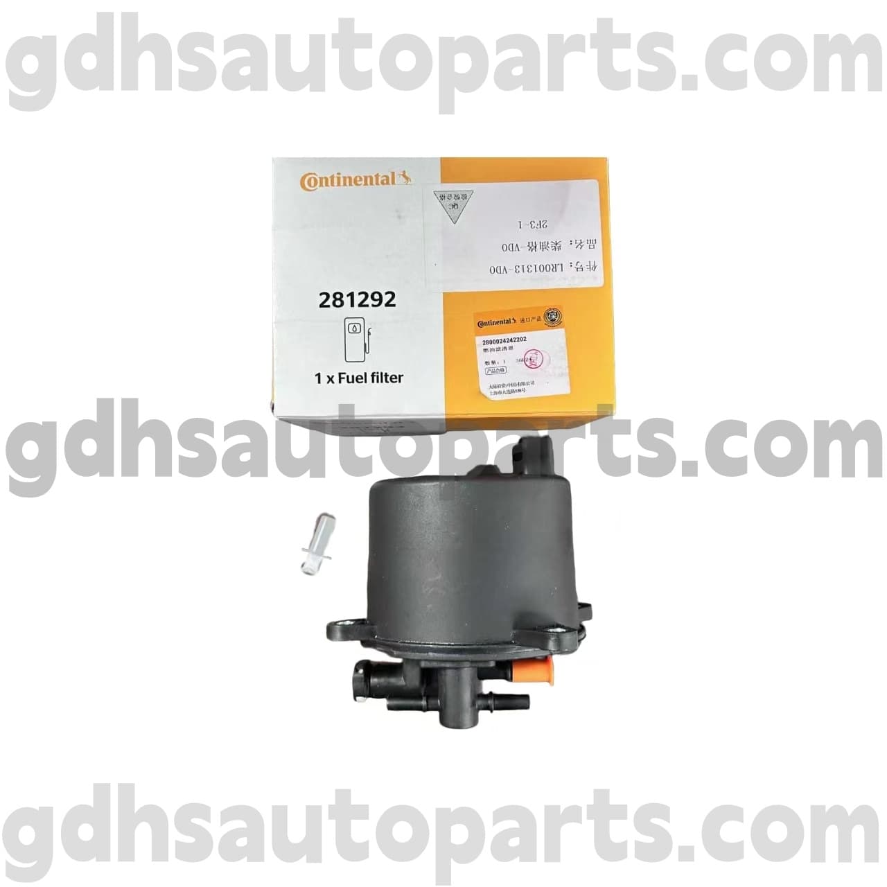 2800024242202 Filtro de combustible continental para el nuevo Range Rover Evoque, Land Rover Freelander 2, Discovery Sport Oe no. LR001313