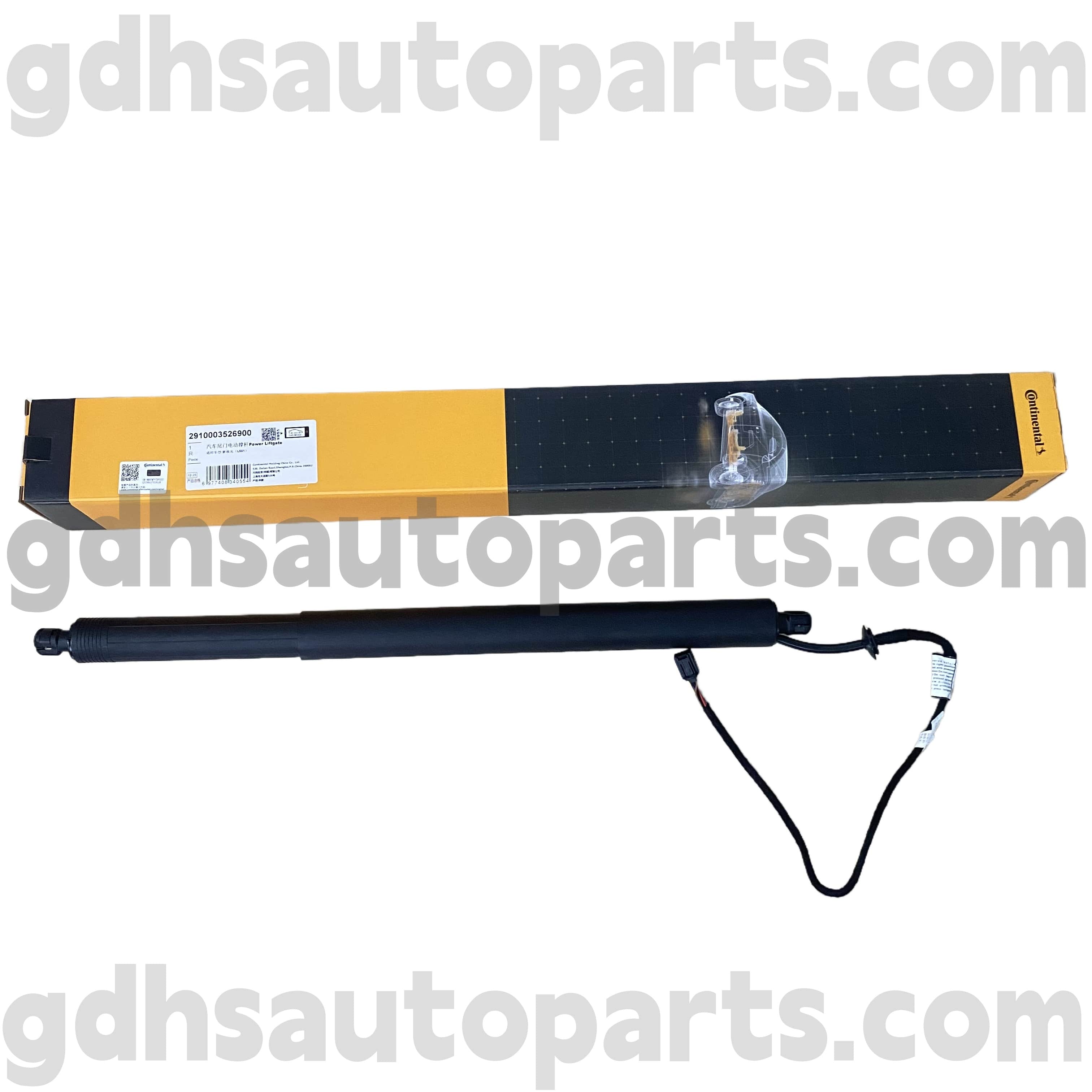 2910003526900 Continental Tailgate Strut para nuevo Range Rover Evoque Oe no. LR172984