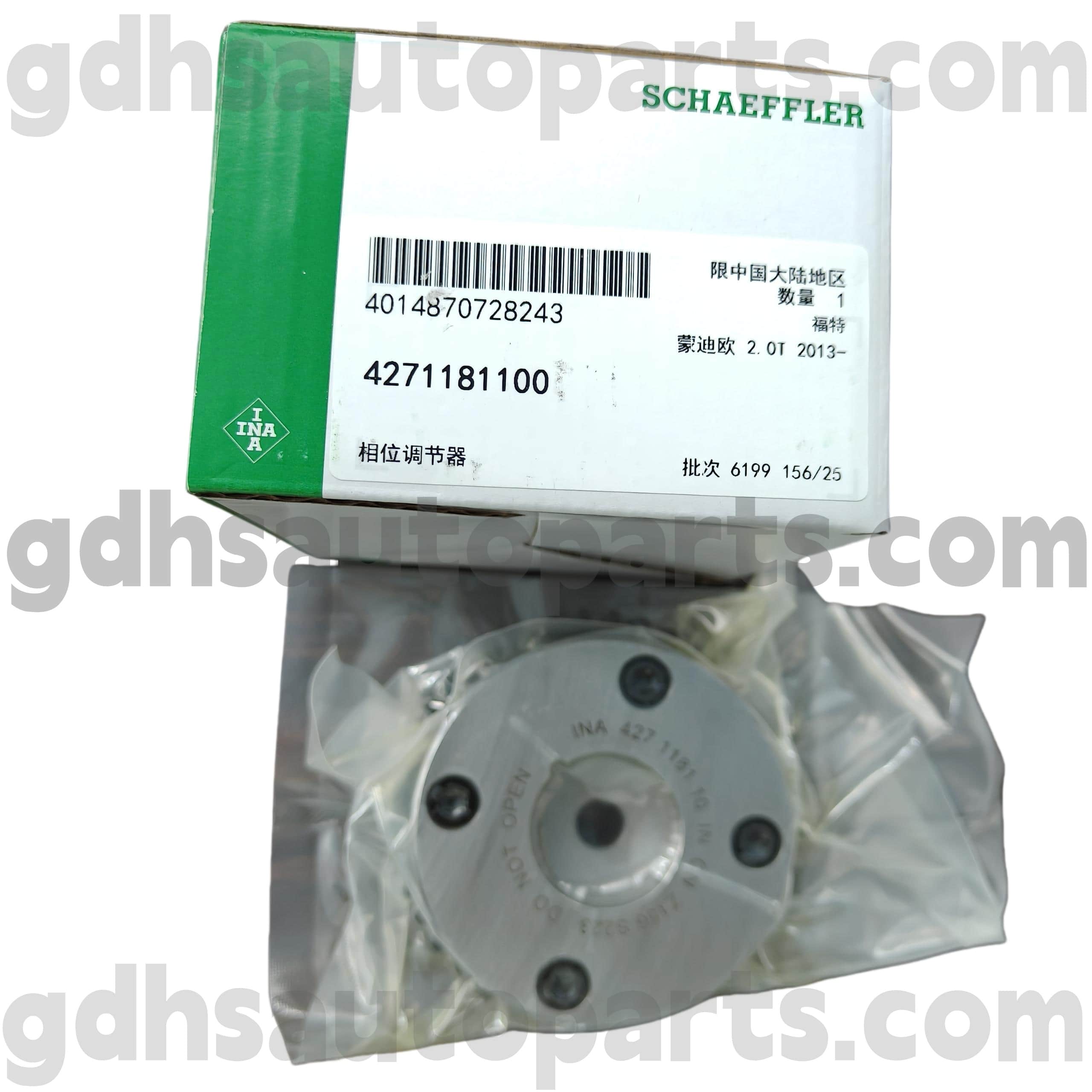 4271181100 Schaeffler Ina Tiempo de sincronización del árbol de levas para Range Rover Evoque, Discovery Sport, Land Rover Freelander 2 OE No.LR095897