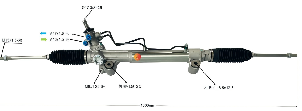 44200-0K030 Engranaje de dirección automotriz