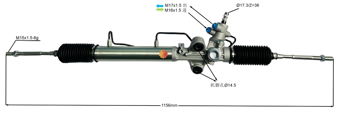 44200-26481 Engranaje de dirección automotriz