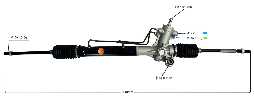 44200-42110 Engranaje de dirección automotriz