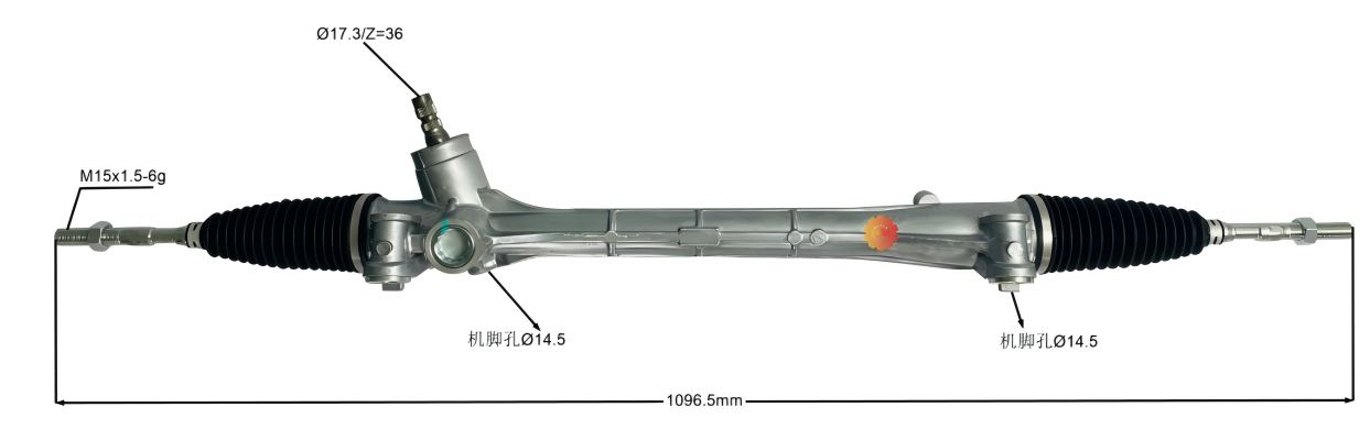 45510-02141 Engranaje de dirección automotriz