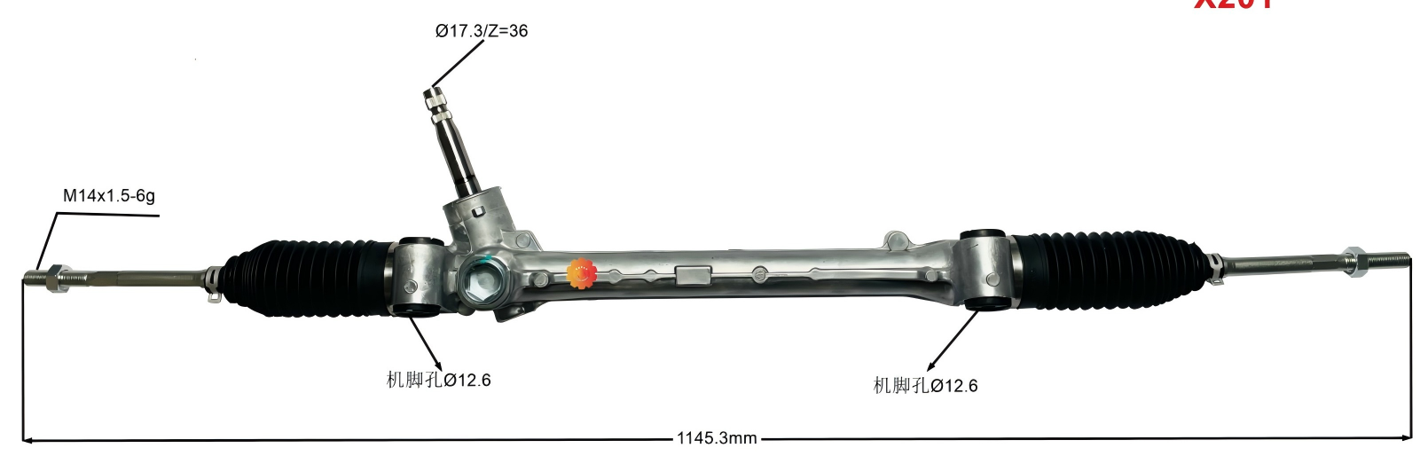 45510-1D580 Engranaje de dirección automotriz