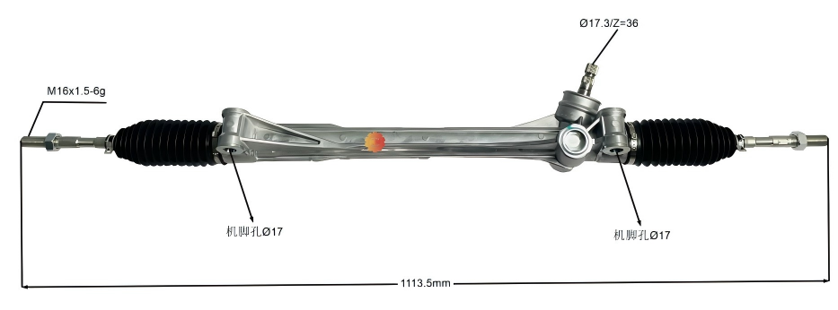 45510-42020 Engranaje de dirección automotriz