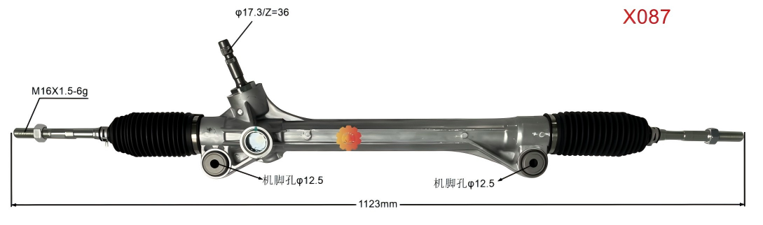 45510-48010 Engranaje de dirección automotriz