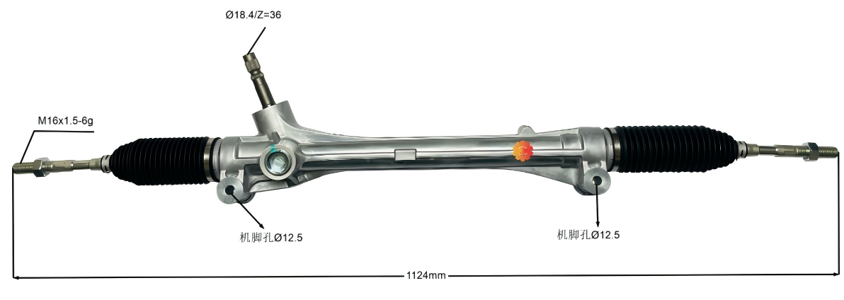45510-48040 Engranaje de dirección automotriz