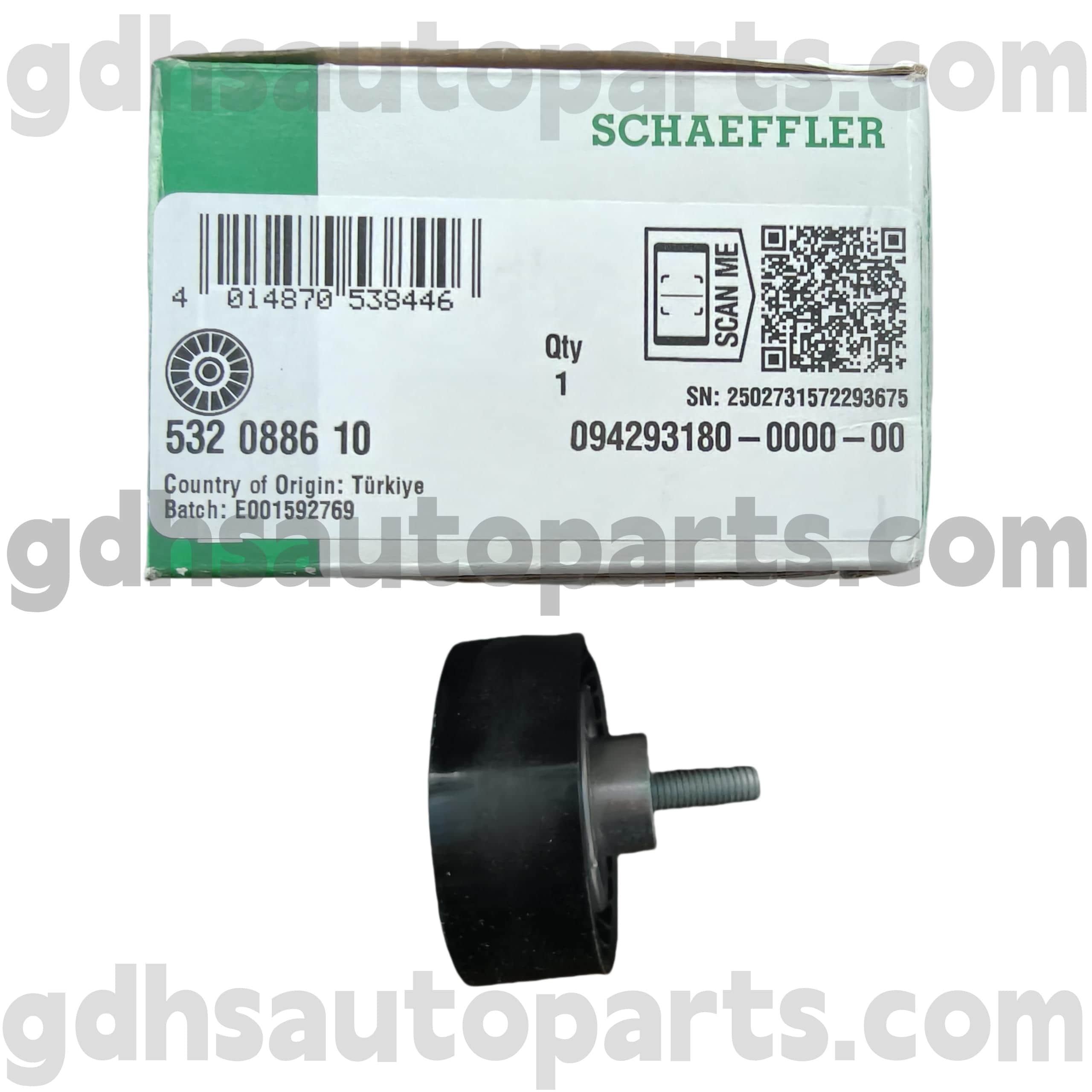 5320886100 Schaeffler Ina Polea de correa de distribución para Range Rover, Range Rover Sport, Land Rover Discovery 4 OE No.LR073726