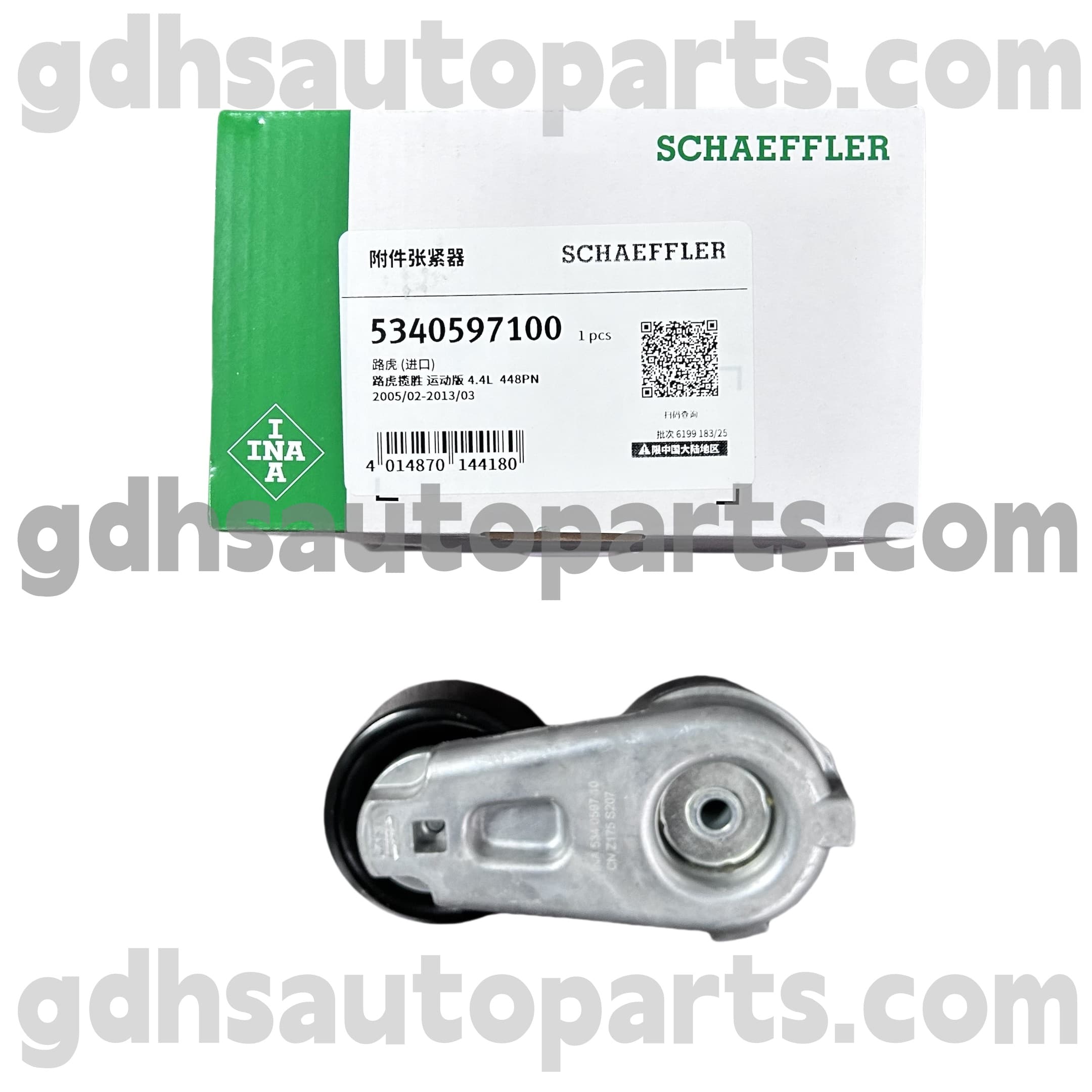 5340597100 Schaeffler INA Tensor de correa de transmisión para Range Rover Oe no. LHP500110