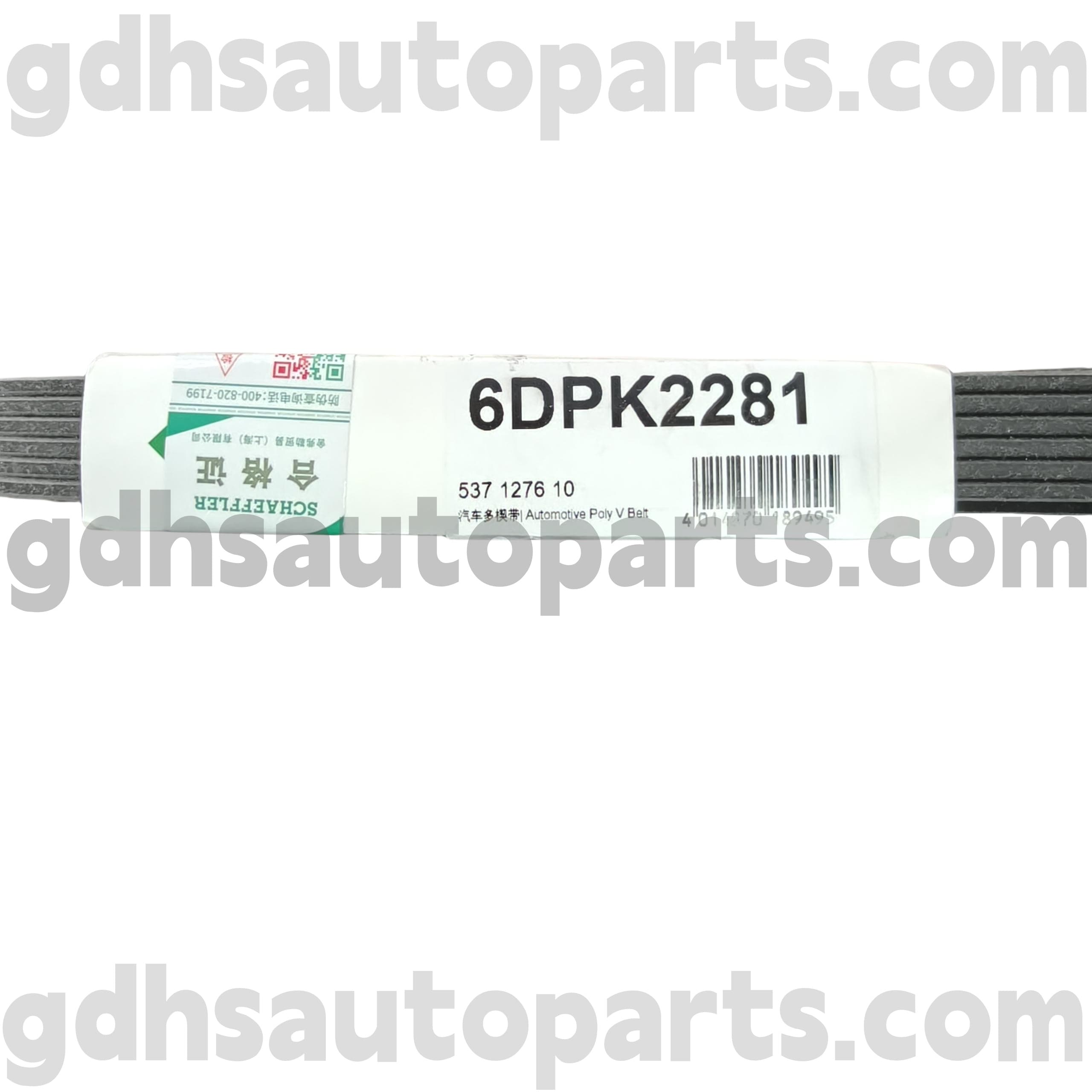 5371276100 Schaeffler Ina Drive Belt para Land Rover Freelander 2 OE no. LR036456