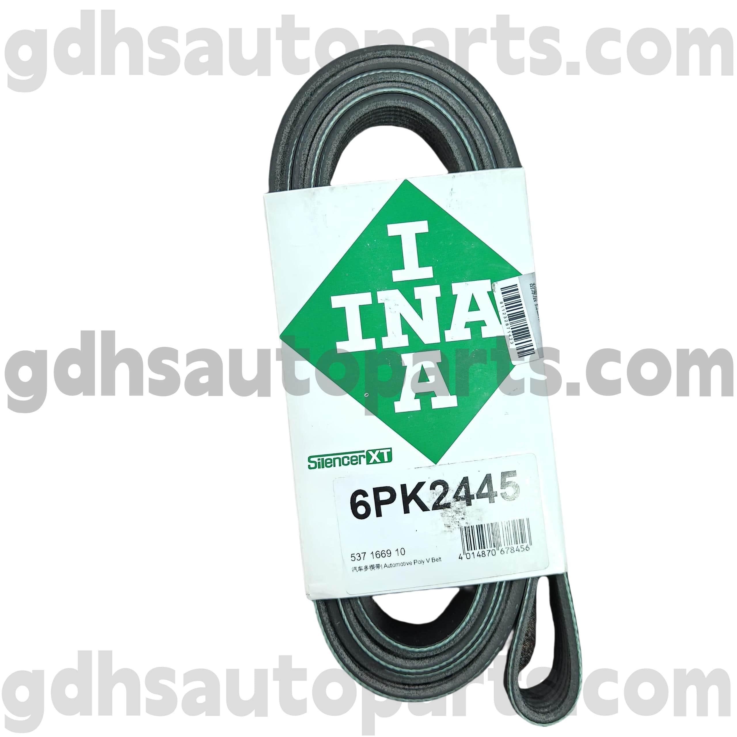 5371669100 Schaeffler Ina Drive Belt para Range Rover, Range Rover Sport Oe no. LR035542