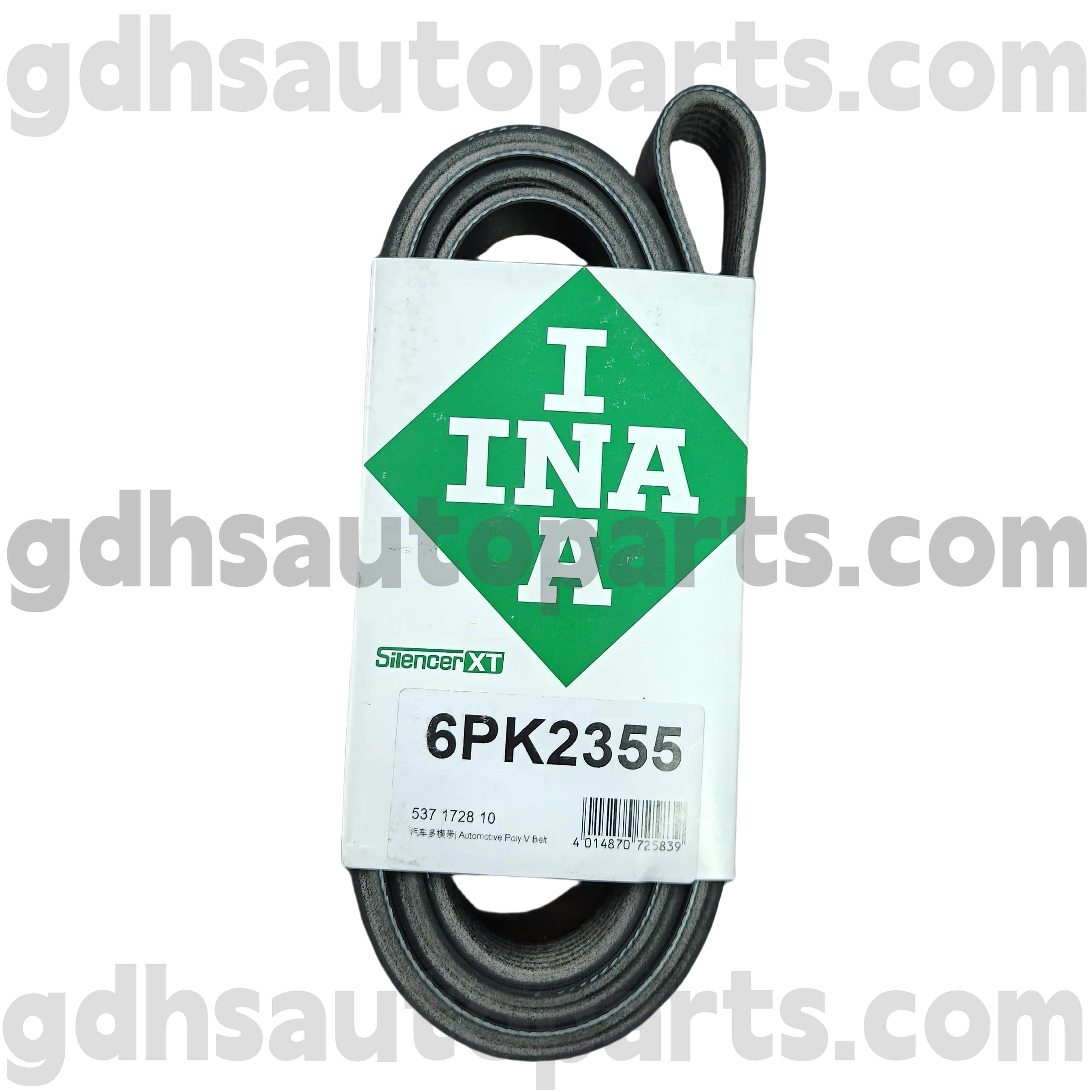 5371728100 Schaeffler Ina Drive Belt para Range Rover, Range Rover Sport, Land Rover Discovery 4, New Defender Oe no. LR035543
