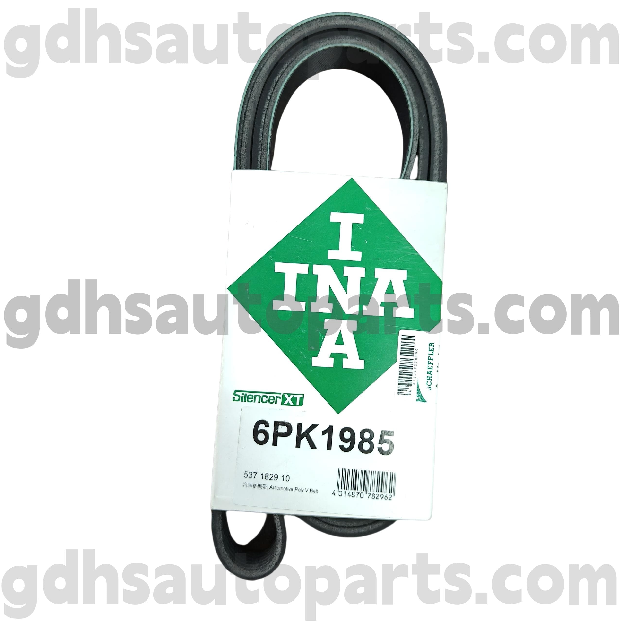 5371829100 Schaeffler Ina Drive Belt para Range Rover, Range Rover Sport Oe no. LR035502