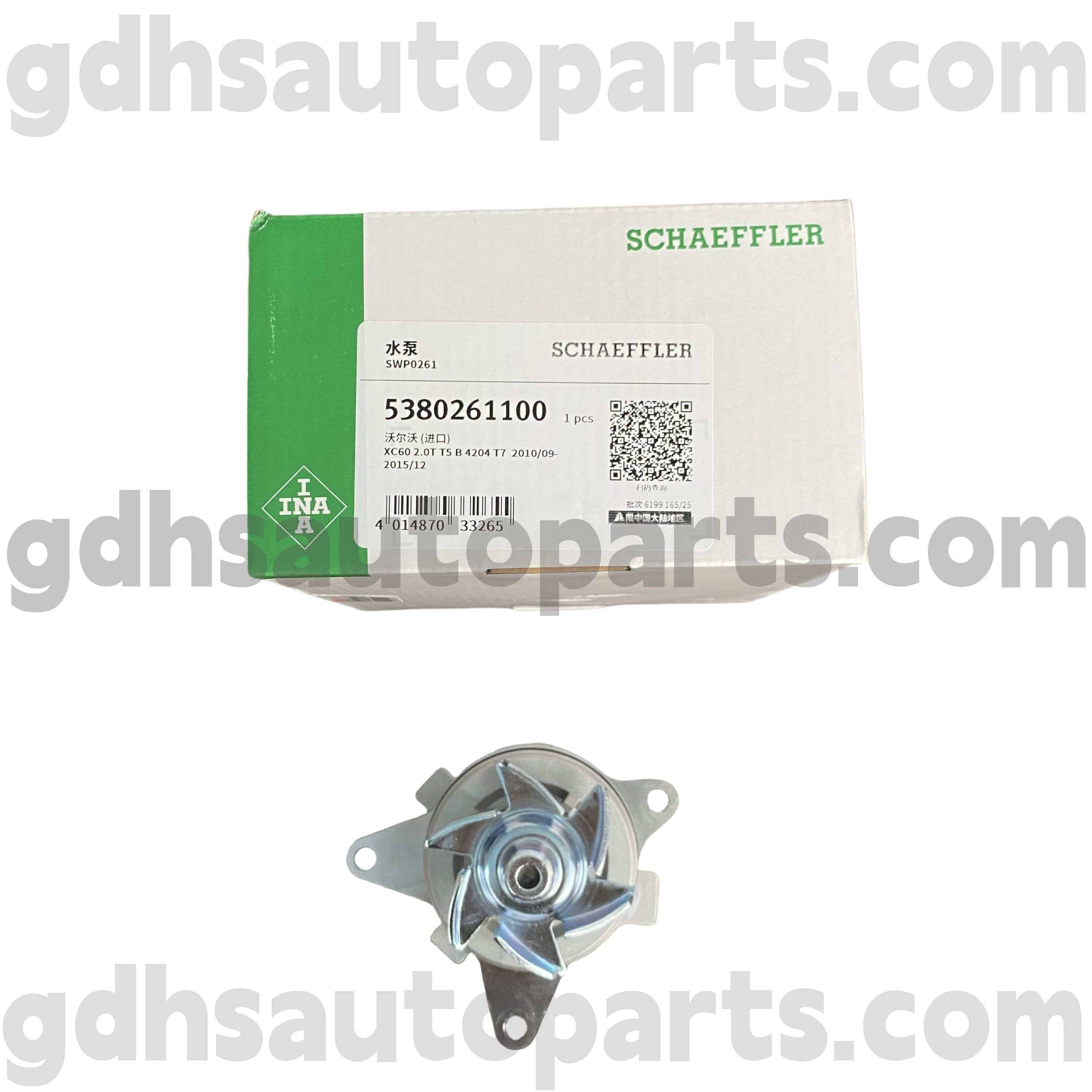 5380261100 Schaeffler Ina Bomba de agua para Range Rover Evoque, Discovery Sport OE No.LR081578