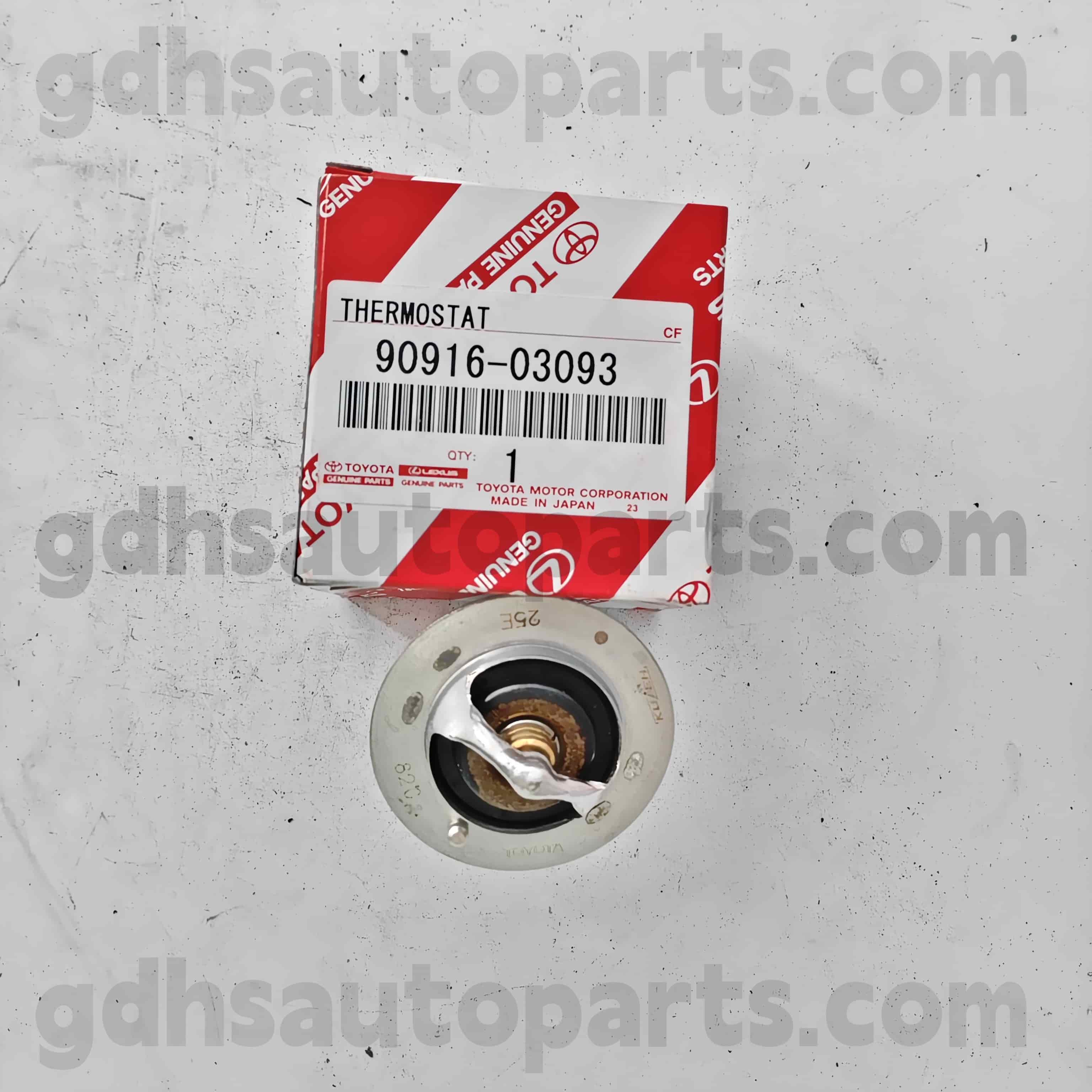 90916-03118 Toyota Genuine Parts Termostat para Hilux 、 Land Cruiser Prado 、 Fortuner 、 Chasis montaña 1kdftv..kdj120